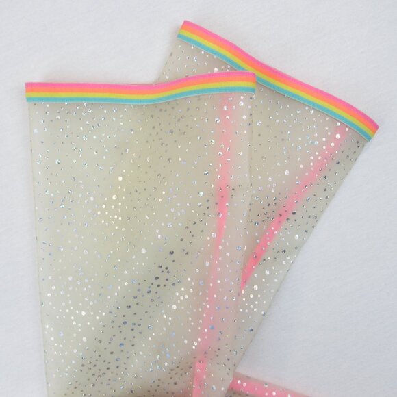 Gap Toddler Girl Size 3 Years Sparkle Rain Jacket Zipper Closure Hooded - Picture 14 of 14